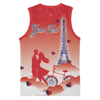 Personalized France Basketball Jersey Eiffel For Her - Wonder Print Shop