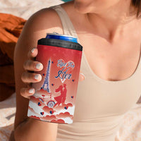 Personalized France 4 in 1 Can Cooler Tumbler Eiffel For Her - Wonder Print Shop