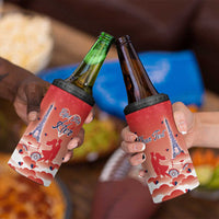 Personalized France 4 in 1 Can Cooler Tumbler Eiffel For Her - Wonder Print Shop