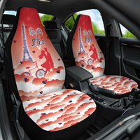 France Car Seat Cover Eiffel For Her - Wonder Print Shop