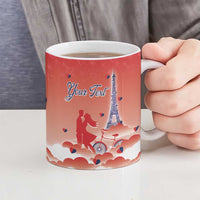 Personalized France Ceramic Mug Eiffel For Her - Wonder Print Shop