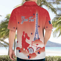 Personalized France Hawaiian Shirt Eiffel For Her - Wonder Print Shop