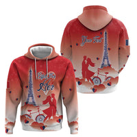 Personalized France Hoodie Eiffel For Her - Wonder Print Shop
