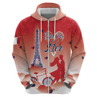 Personalized France Hoodie Eiffel For Her - Wonder Print Shop
