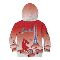 Personalized France Kid Hoodie Eiffel For Her - Wonder Print Shop