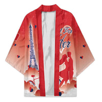 Personalized France Kimono Eiffel For Her - Wonder Print Shop