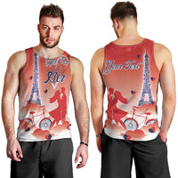 Personalized France Men Tank Top Eiffel For Her - Wonder Print Shop
