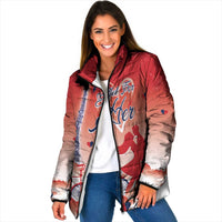 Personalized France Padded Jacket Eiffel For Her - Wonder Print Shop
