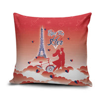 France Pillow Cover Eiffel For Her - Wonder Print Shop