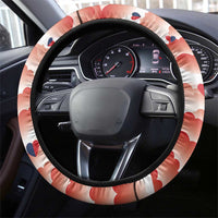 France Steering Wheel Cover Eiffel For Her - Wonder Print Shop