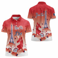 Personalized France Women Polo Shirt Eiffel For Her - Wonder Print Shop