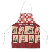 Switzerland Christmas Apron Tis The Season - Wonder Print Shop
