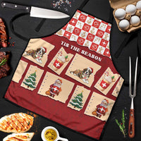 Switzerland Christmas Apron Tis The Season - Wonder Print Shop