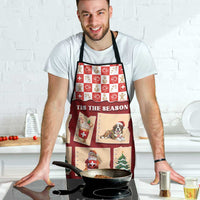 Switzerland Christmas Apron Tis The Season - Wonder Print Shop