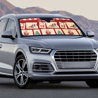 Switzerland Christmas Auto Sun Shade Tis The Season - Wonder Print Shop