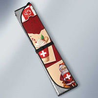 Switzerland Christmas Auto Sun Shade Tis The Season - Wonder Print Shop