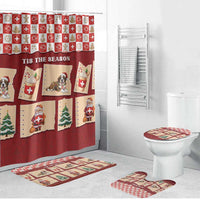 Switzerland Christmas Bathroom Set Tis The Season - Wonder Print Shop