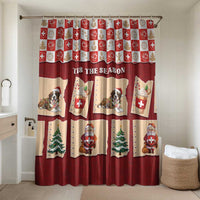 Switzerland Christmas Bathroom Set Tis The Season - Wonder Print Shop