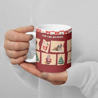 Switzerland Christmas Ceramic Mug Tis The Season - Wonder Print Shop