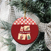 Switzerland Christmas Ceramic Ornament Tis The Season - Wonder Print Shop