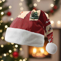 Switzerland Christmas Santa Hat Tis The Season - Wonder Print Shop