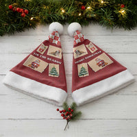 Switzerland Christmas Santa Hat Tis The Season - Wonder Print Shop