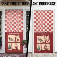 Switzerland Christmas Door Cover Tis The Season - Wonder Print Shop