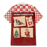 Switzerland Christmas Family Matching Mermaid Dress and Hawaiian Shirt Tis The Season - Wonder Print Shop