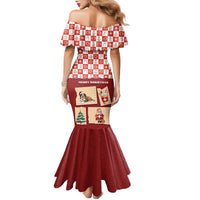 Switzerland Christmas Family Matching Mermaid Dress and Hawaiian Shirt Tis The Season - Wonder Print Shop