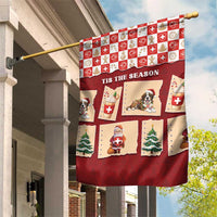Switzerland Christmas Garden Flag Tis The Season - Wonder Print Shop