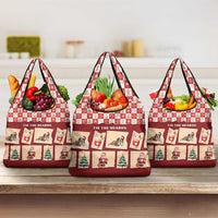 Switzerland Christmas Grocery Bag Tis The Season - Wonder Print Shop