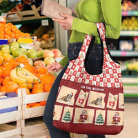 Switzerland Christmas Grocery Bag Tis The Season - Wonder Print Shop
