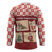 Switzerland Christmas Hockey Jersey Tis The Season - Wonder Print Shop