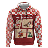 Switzerland Christmas Hoodie Tis The Season - Wonder Print Shop
