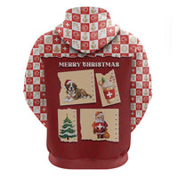 Switzerland Christmas Hoodie Tis The Season - Wonder Print Shop