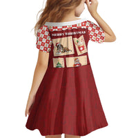 Switzerland Christmas Kid Short Sleeve Dress Tis The Season - Wonder Print Shop