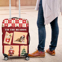 Switzerland Christmas Luggage Cover Tis The Season - Wonder Print Shop