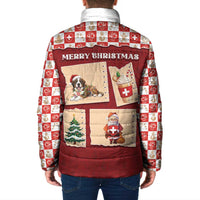 Switzerland Christmas Padded Jacket Tis The Season - Wonder Print Shop
