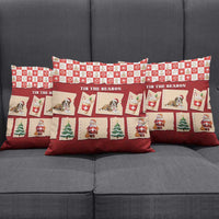 Switzerland Christmas Pillow Cover Tis The Season - Wonder Print Shop