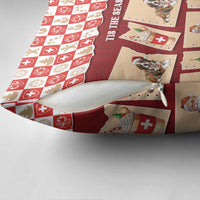Switzerland Christmas Pillow Cover Tis The Season - Wonder Print Shop