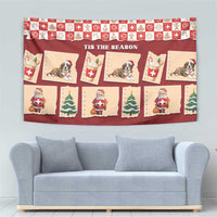 Switzerland Christmas Tapestry Tis The Season - Wonder Print Shop