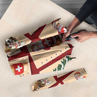 Switzerland Christmas Umbrella Tis The Season - Wonder Print Shop