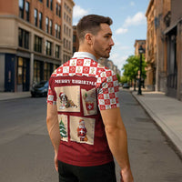 Switzerland Christmas Zipper Polo Shirt Tis The Season - Wonder Print Shop