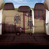 Western Yoke Back Car Seat Cover Black Santa Cowboy Retro Style - Wonder Print Shop