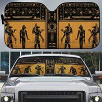 Egypt Auto Sun Shade Ancient Ankh Luxury - Wonder Print Shop