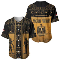 Personalized Egypt Baseball Jersey Ancient Ankh Luxury - Wonder Print Shop