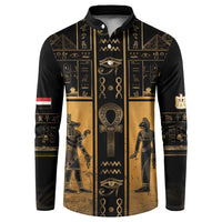 Personalized Egypt Button Sweatshirt Ancient Ankh Luxury