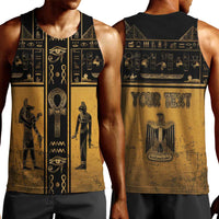 Personalized Egypt Men Tank Top Ancient Ankh Luxury - Wonder Print Shop