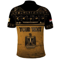 Personalized Egypt Polo Shirt Ancient Ankh Luxury - Wonder Print Shop