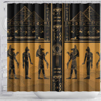 Egypt Shower Curtain Ancient Ankh Luxury - Wonder Print Shop